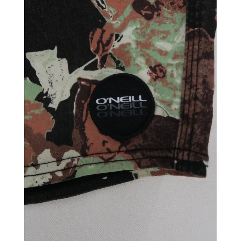ONeill Cruzers Mens Board Shorts Black Floral Print Size 38 NWT